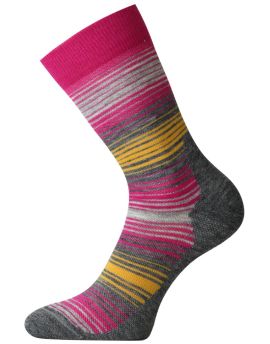 Skarpety trekkingowe Lasting WLG 80% Merino Wool Różowy (485)