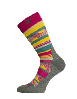 Skarpety trekkingowe Lasting WLI 80% Merino Wool Różowy (408) M (38-41)