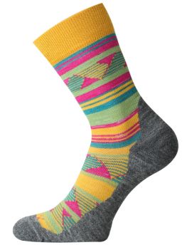 Skarpety trekkingowe Lasting WLI 80% Merino Wool-Żółty (628) M (38-41)