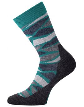 Skarpety trekkingowe Lasting WLJ 80% Merino Wool Zielony (688) S (34-37)