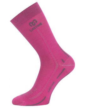 Skarpety trekkingowe Lasting WLS 70% Merino Wool Różowy (408)