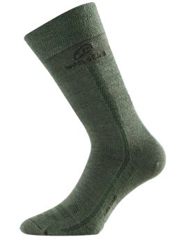 Skarpety trekkingowe Lasting WLS 70% Merino Wool Ciemnozielony (620)