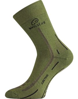 Skarpety Lasting WLS 70% Merino Wool Zielony (699) M (38-41)