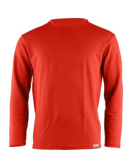 Bluza męska Lasting WOLK 100% Merino Wool Czerwony (3737)