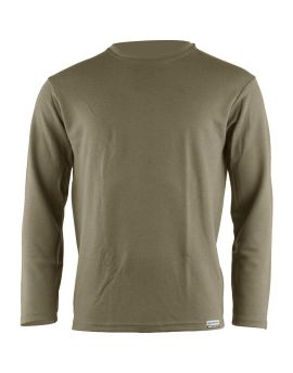 Bluza męska Lasting WOLK 100% Merino Wool Khaki (7373)