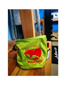 Woreczek na magnezję Wild Climb Nero-Green