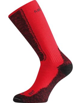 Skarpety Trekkingowe Lasting WSM 85% Merino Wool -35°C Czerwony (389) S (34-37)