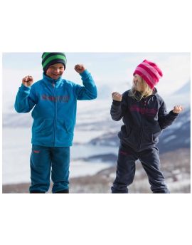 Zestaw dziecięcy Bergans of Norway Smadol Kids Set -śliwkowy-110