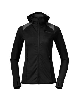 Bluza damska Bergans of Norway Rabot Active Mid Hood W Black-M