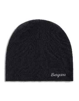 Czapka Wełniana (100% Merino) Bergans of Norway Allround Thin Merino Beanie Dark Shadow Grey