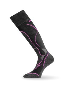 Skarpety Narciarskie Lasting STW 70% Merino Wool Czarny (984) S (34-37)
