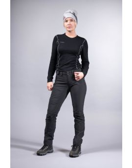 Spodnie trekkingowe damskie Bergans of Norway Breheimen Softshell Pants W - Black/Solid Charcoal