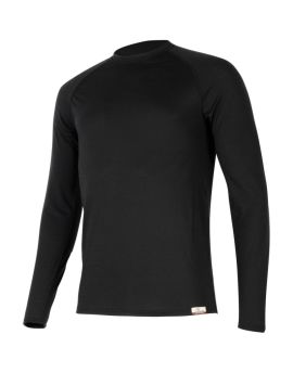 Koszulka męska Lasting Atar 100% Merino Wool HIKING Czarny (9090) M