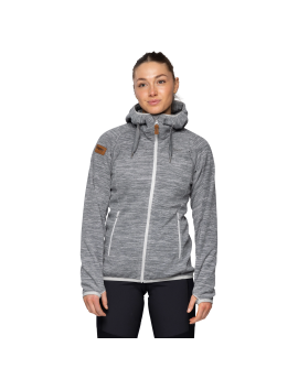 Bluza Polarowa Damska Bergans of Norway Hareid Fleece Lady Jacket Aluminium