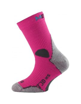 Skarpety dziecięce Lasting TJD 70% Merino Wool-Różowy-S