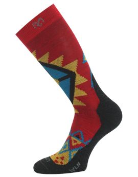 Skarpety Trekkingowe Lasting WLN 85% Merino Wool Czerwony (306) L (42-45)