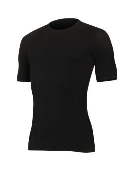 Koszulka męska bezszwowa Lasting MARS Czarny (9090) L/XL