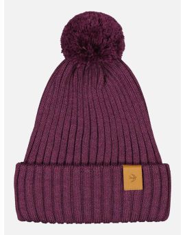 Czapka damska Svala Merino (100%) Beanie Pääsky Purple