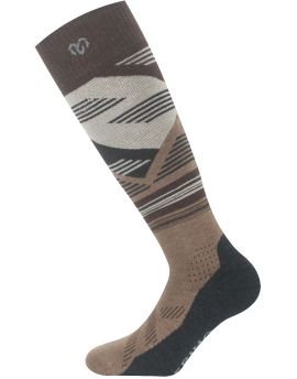 Skarpety Narciarskie Lasting SIW 85% Merino Wool Brązowy (720) M (38-41)