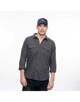 Koszula męska Bergans of Norway Tovdal Shirt Solid Dark Grey