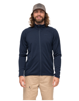Bluza wełniana (Merino) męska Bergans of Norway Ulstein Wool - Navy Blue-L