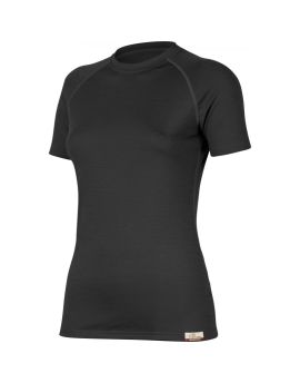 Koszulka damska Lasting Alea 100% Merino Wool HIKING Czarny (9090) M