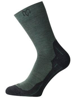 Skarpety trekkingowe Lasting WHI 70% Merino Wool Ciemnozielony (620) S (34-37)