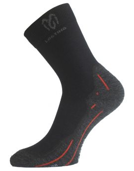 Skarpety trekkingowe Lasting WHI 70% Merino Wool Czarny (900) L (42-45)