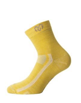 Skarpety trekkingowe Lasting WKS 70% Merino Wool Żółty (208) S (34-37)